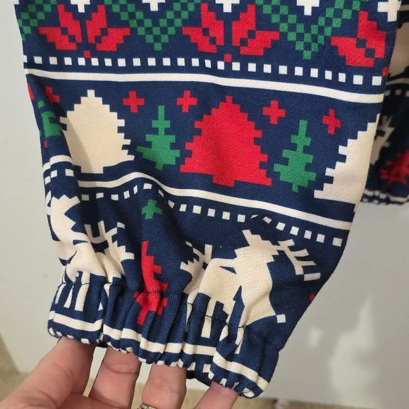 Christmas Party Naughty Reindeer Overalls - Picture 10 of 12